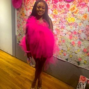 Hot Pink TuTu Gown